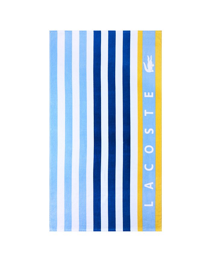 Lacoste Boardwalk Cotton Stripe Beach Towel Macy's