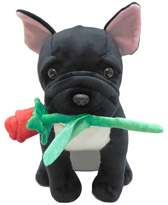 Martha Stewart Collection Valentine's Day Plush French Bulldog, Created for  Macy's & Reviews - Home - Macy's