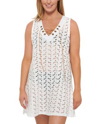 Dotti Poplar Skies Cotton Tank Dress Cover Up Macy s