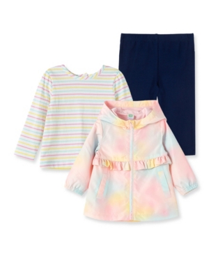 Baby Girls Tie Dye Jacket Set