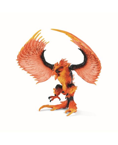 Детская фигурка Schleich Eldrador Creatures Fire Eagle Movable-Wings Action Figure, Ages 7+