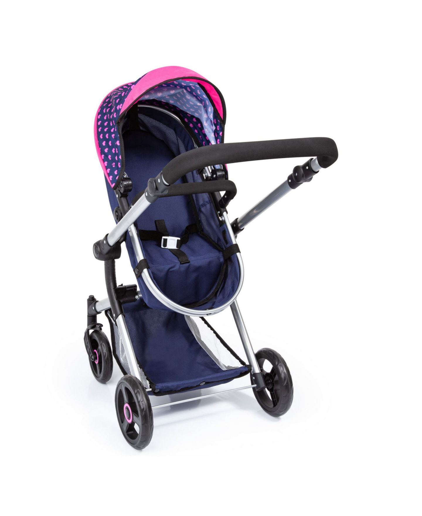 Детские аксессуары для кукол Redbox Bayer Design Baby Doll City Vario pram, цвет: Розовый — фото 4