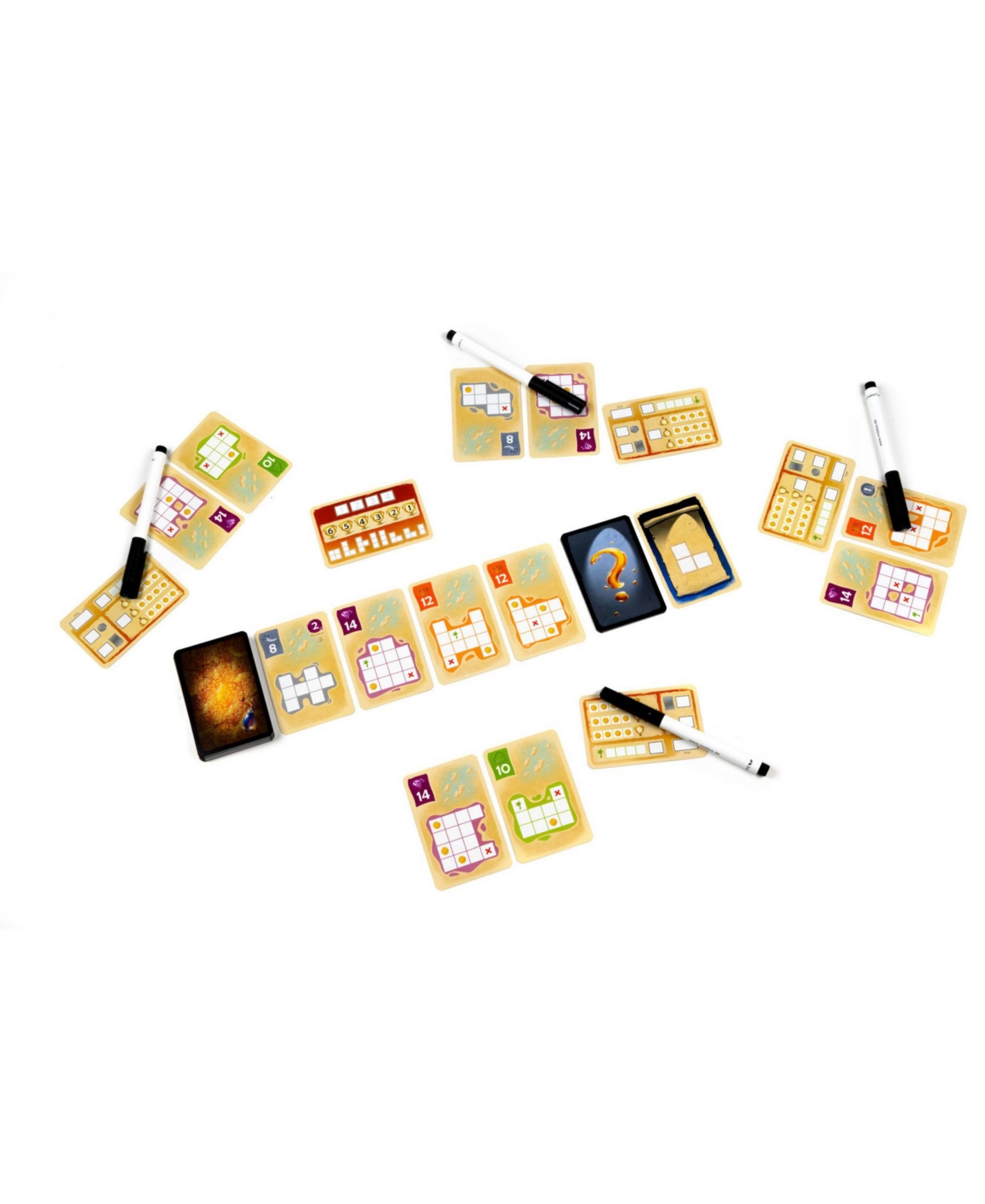 Masterpieces Puzzles Silver-tone And Gold-tone Card Game In Multi