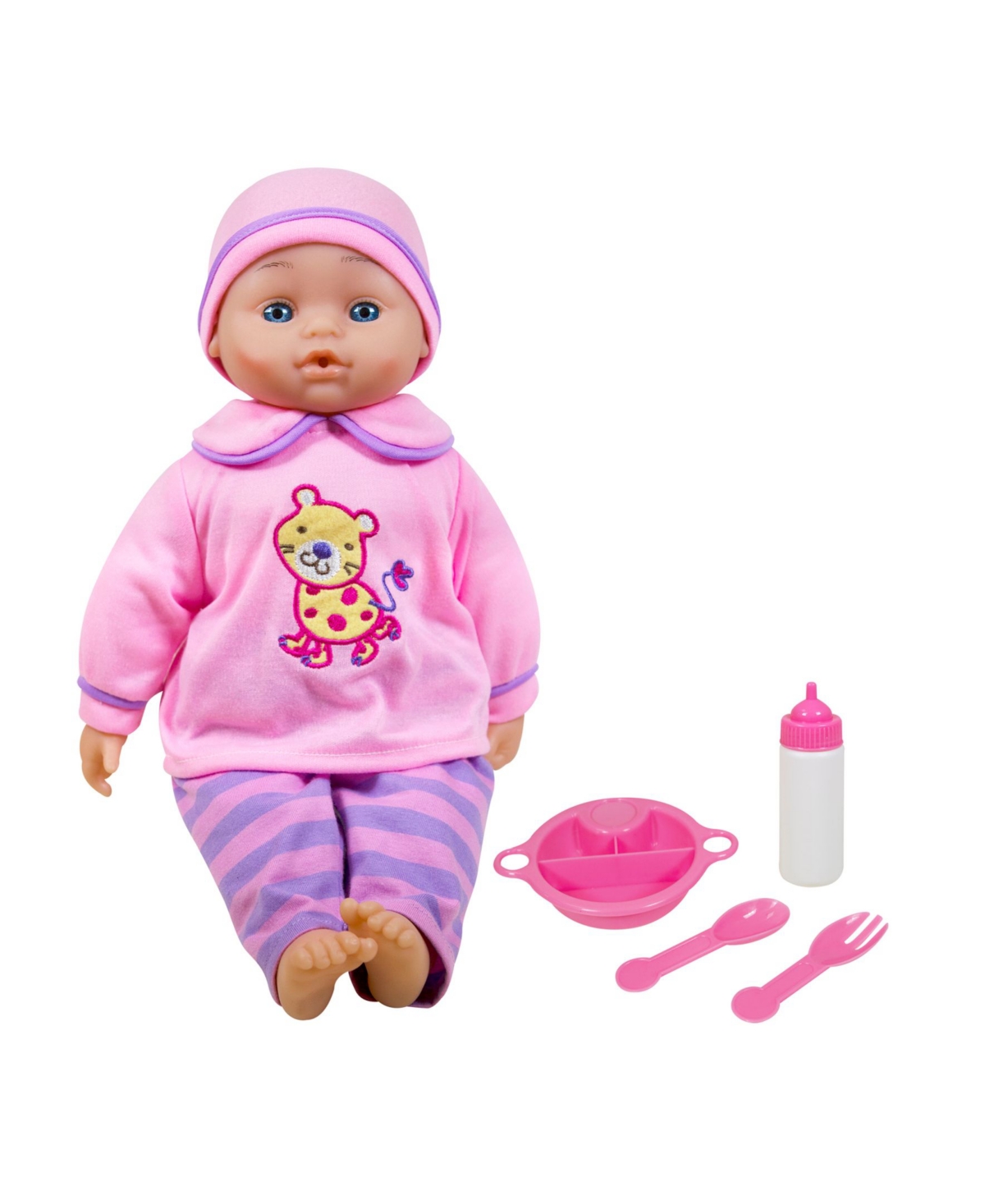Redbox Lissi Dolls 16" Soft Baby Doll With Feeding Accessories In Multi