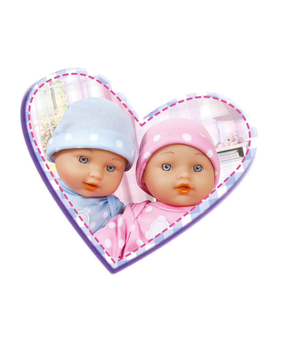 Shop Redbox Lissi Dolls 11" Twin Baby Set In Multi