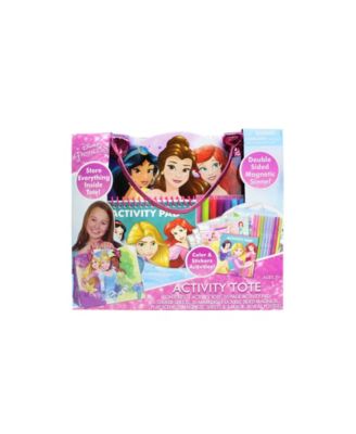 Disney Princess Activity Tote with Double Sided Magnetic Scene, Activity Tote, Marker Set