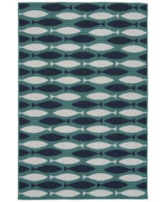 Puerto PRT13-17 3'6" x 5'6" Outdoor Area Rug