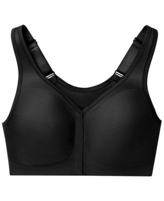 Women's Full Figure Plus Size MagicLift Front Close Posture Back Support Bra 1265
