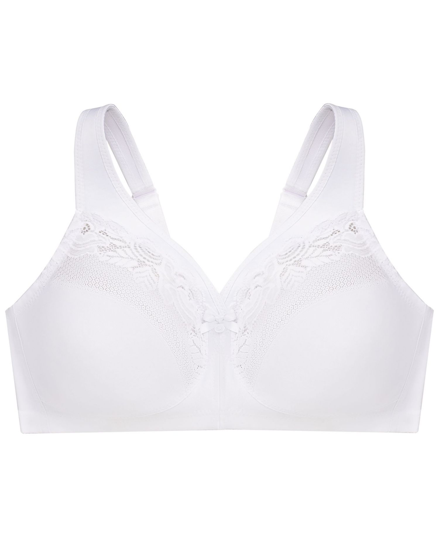 Women's Full Figure Plus Size MagicLift Wirefree Minimizer Support Bra 1003