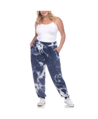 Plus Size Tie Dye Harem Pants
