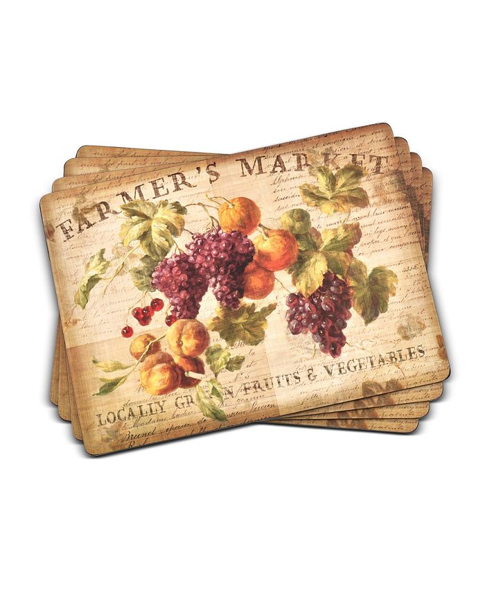 Pimpernel Abundant Fall Placemats, Set of 4 Macy's