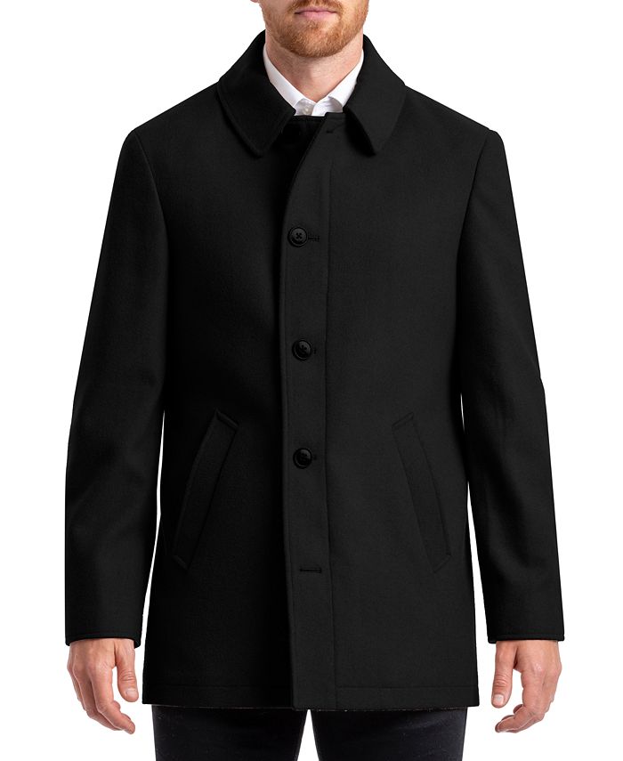 Chaps Men's Classic Single Breasted Overcoat - Macy's