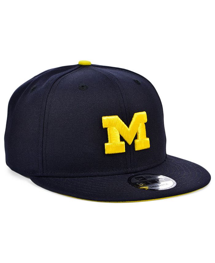 New Era Michigan Wolverines Core 9FIFTY Snapback Cap - Macy's
