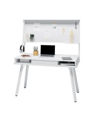 Computer Desk with Magnetic Board