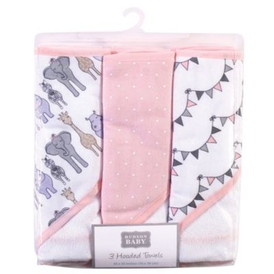 Girls Cotton Rich Hooded Towels