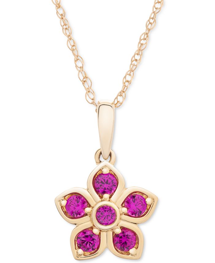 Macy's ruby jewelry shop