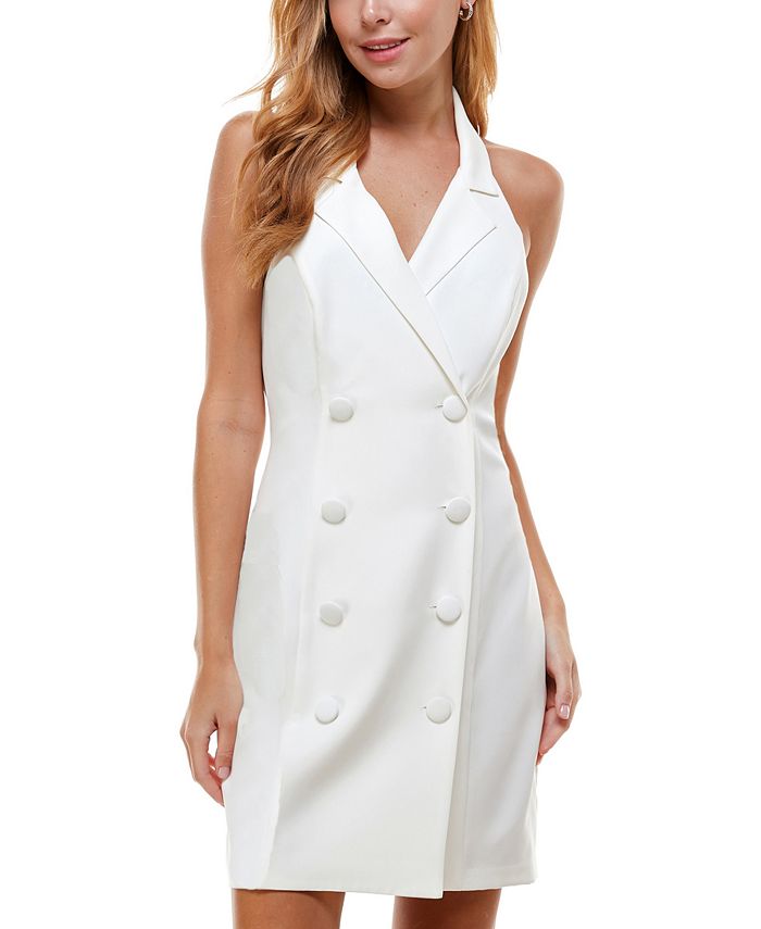 Halter neck clearance tuxedo dress