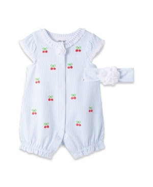 Little Me Baby Girls Cherries Romper Set 2 Piece
