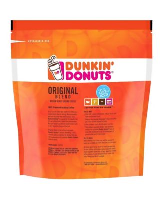 Dunkin' Donuts Original Blend Ground Coffee Medium Roast, 45 oz