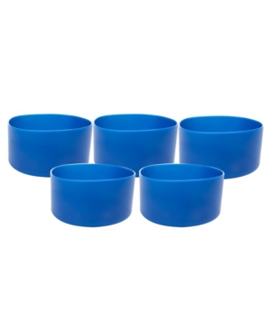 Mind Reader Silicone Hydro Bottle Sleeve Cup Holder Pack of 5