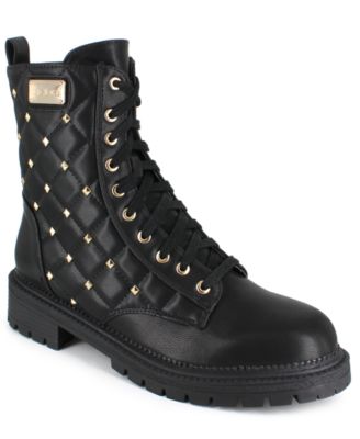 bebe combat boots