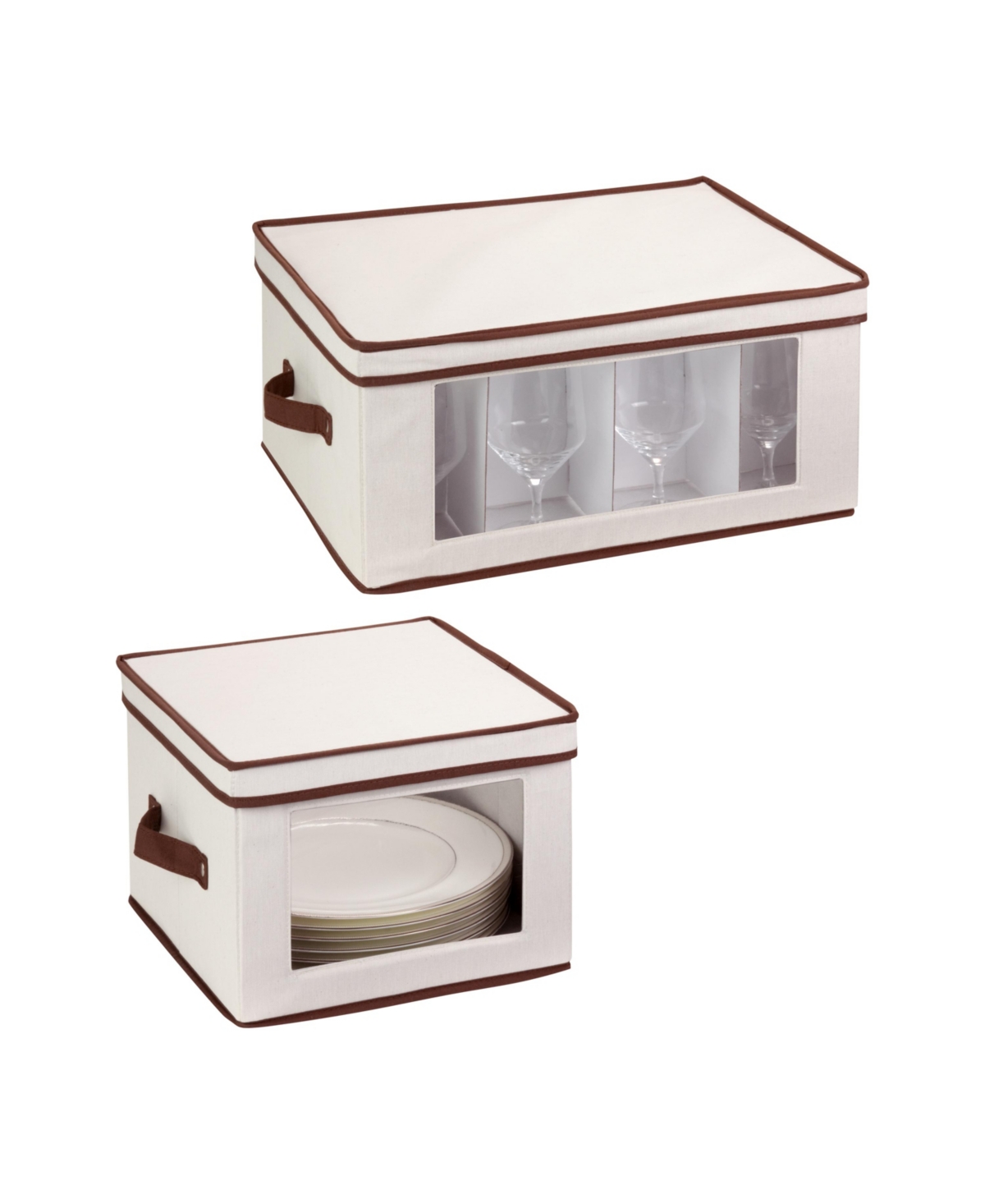 Household Essentials Windowed flatware Storage Box - Macy's