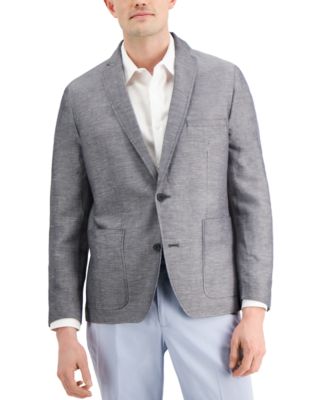 men's chambray blazer