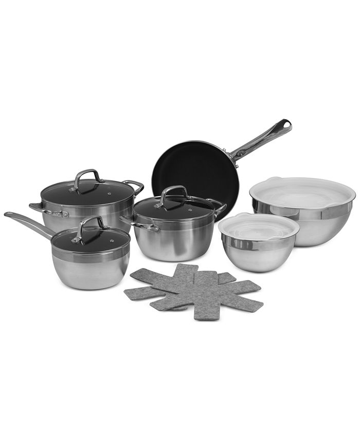 cheaper cookware set of pressed aluminum