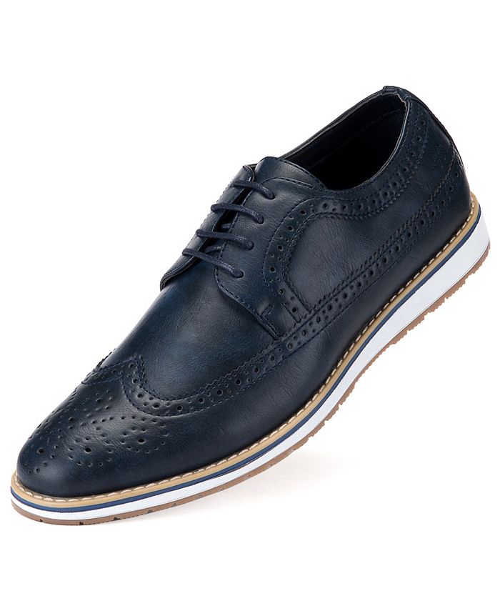 Mio Marino Men's Ornate Wingtip Oxford Shoes & Reviews - All Men's ...