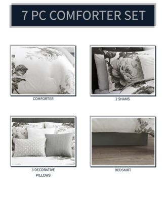 Ridgely 7 Piece Comforter Set, King