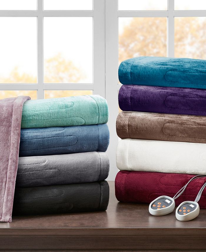 Beautyrest Plush Blanket, Twin & Reviews Home Macy's