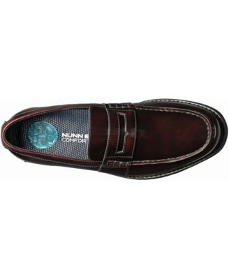 Lincoln Men's Moc Toe Penny Loafer