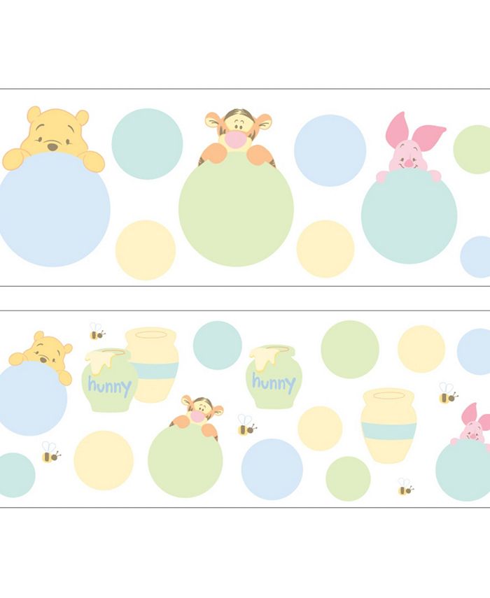 Macy's Winnie The Pooh and Friends Wall Decals, 10" x 18" Macy's
