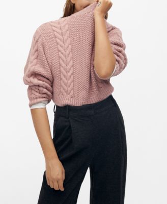 mango pink sweater