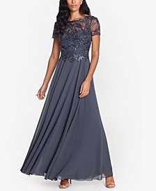 Petite Beaded Gown