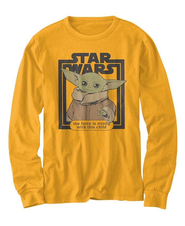 Baby yoda shirt boys clearance