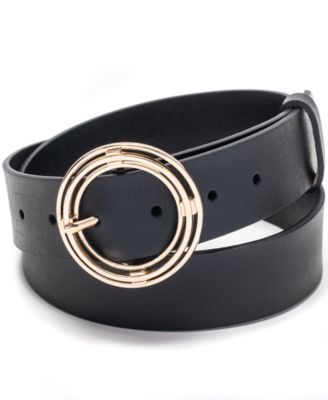 INC International Concepts - Circle-Buckle Belt