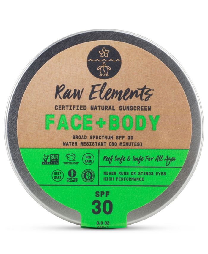 Raw Elements - Face + Body Natural Sunscreen SPF 30