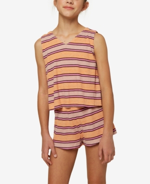Big Girls Ayla Logo Patch Romper