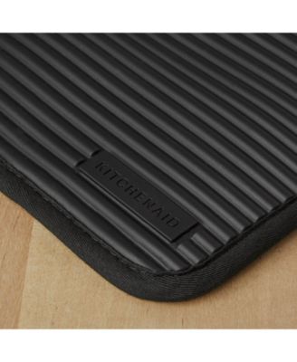 Ribbed Soft Silicone 2-Pc. Pot Holder Set