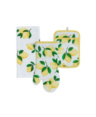 kate spade new york Kate Spade Make Lemonade Kitchen Towel, Oven Mitt & Pot  Holder 3-Pc. Set - Macy's