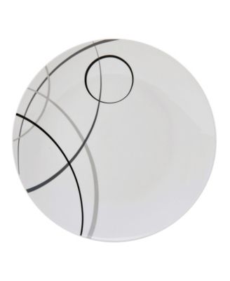 Circles 18 Pc. Dinnerware Set, Service for 6