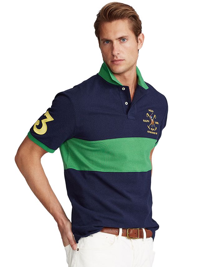 Polo Ralph Lauren Men's Custom Slim Fit Mesh Polo Shirt & Reviews ...