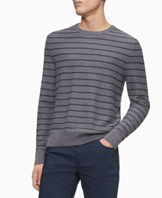 calvin klein gray sweater