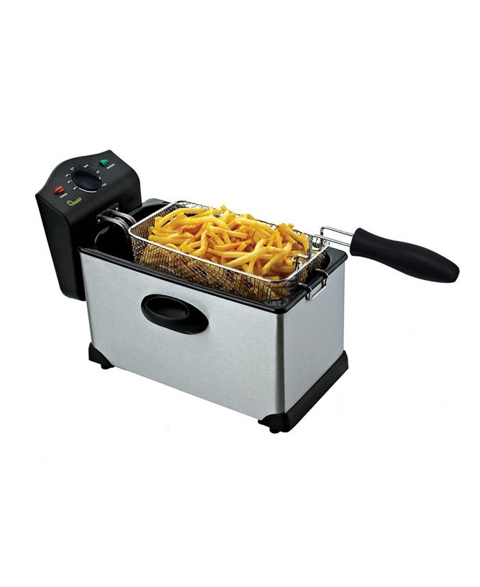 Masterbuilt Chard DF3E 3 Liter Deep Fryer, Stainless Steel Macy's