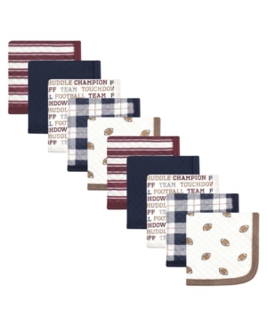 Hudson Baby Boys and Girls Quilted Cotton Washcloths