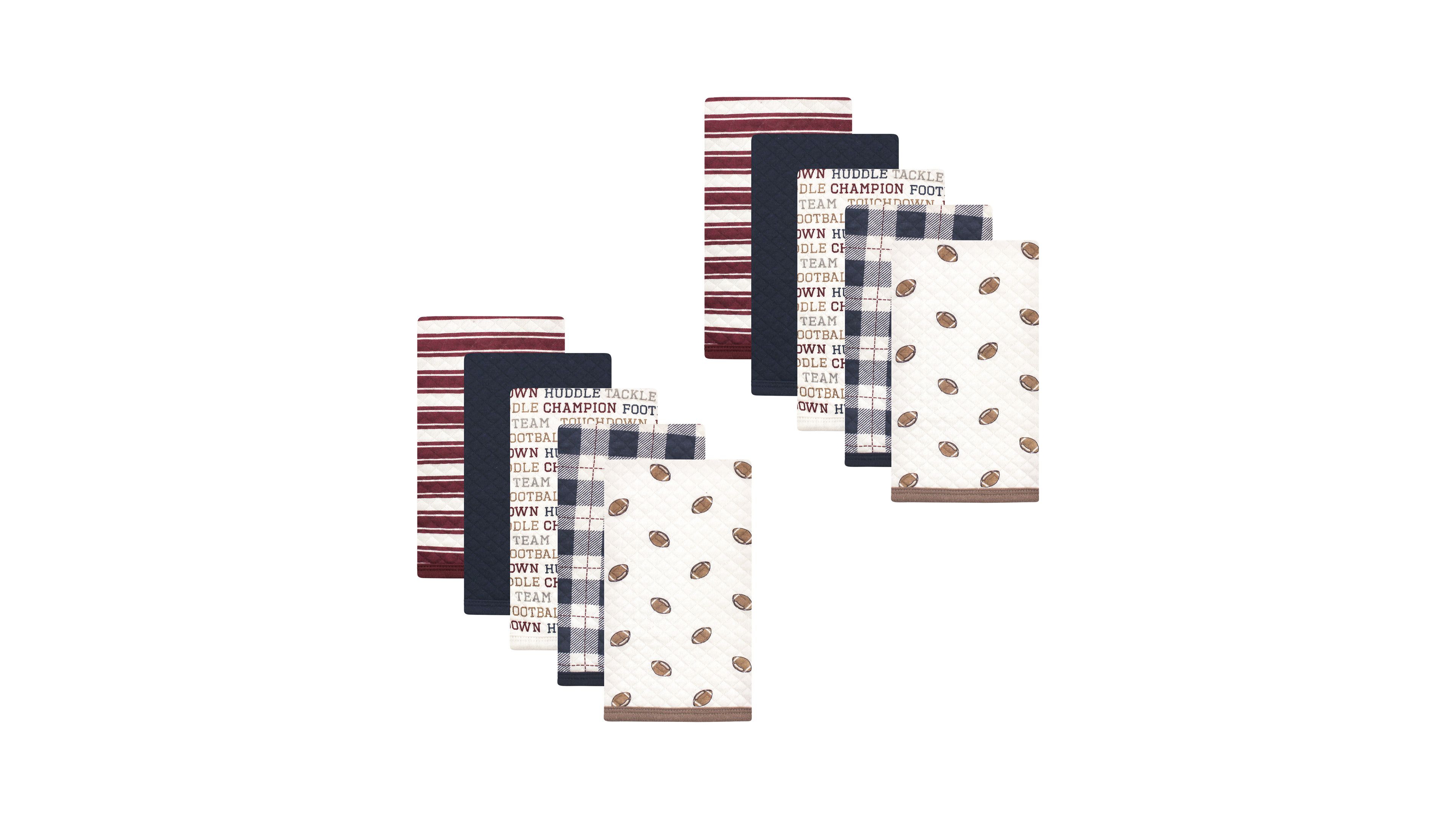 Hudson Baby Boys Quilted Burp Cloth