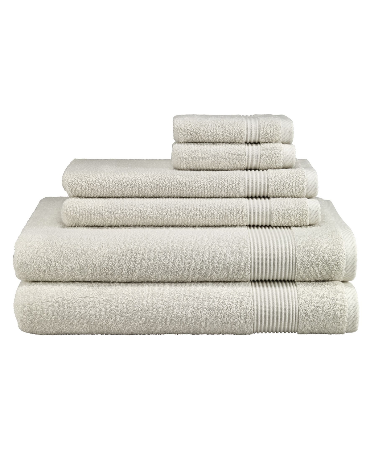 Avanti Solid 6 Piece Towel Sets Bedding