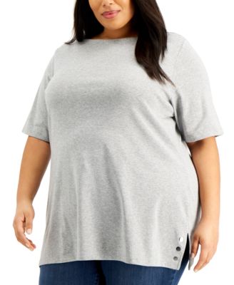 macys plus size womens tunic tops