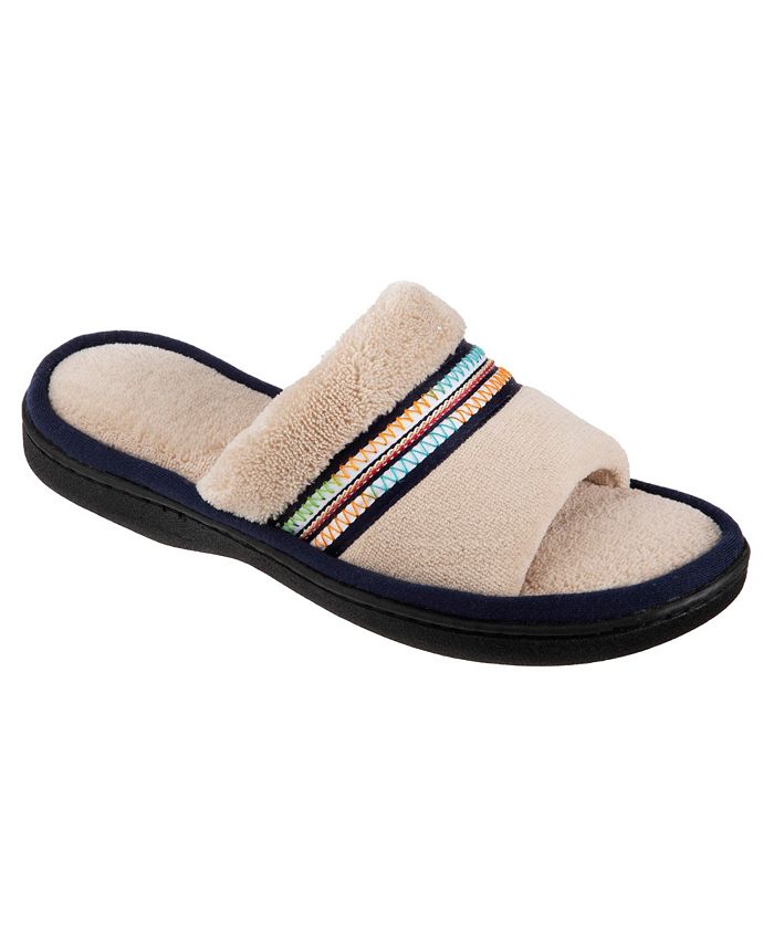 Isotoner Signature Isotoner Women's Microterry Anna Slide Slippers Macy's